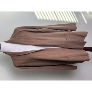 J.Crew Chelsea Sweater Blazer – 100% Cotton – Plus 2X – Camel/Tan – NWT